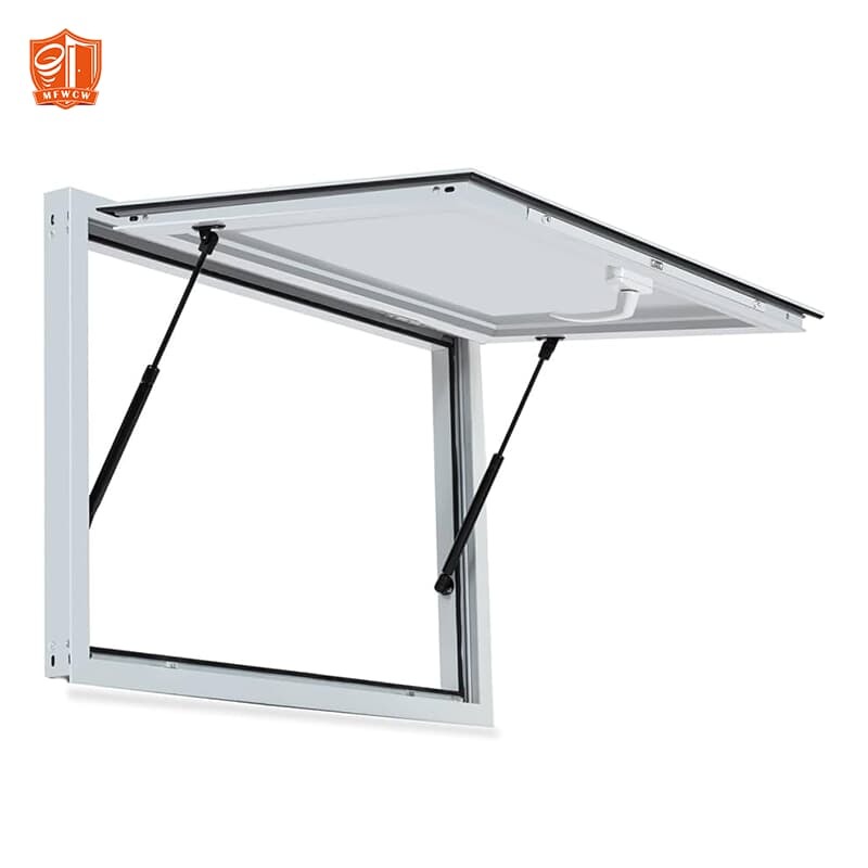 gas strut awning window