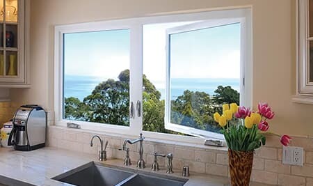 Crank-operated Casement Windows
