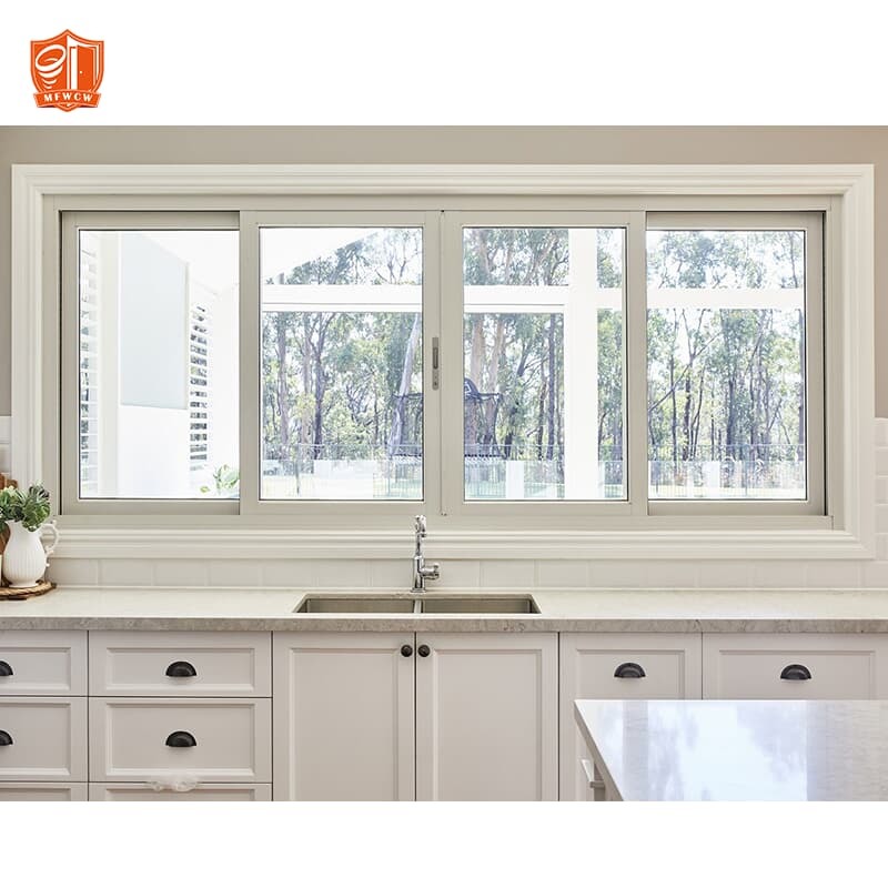 aluminium sliding window with mosquito net