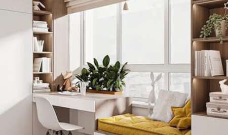 four panel sliding window
