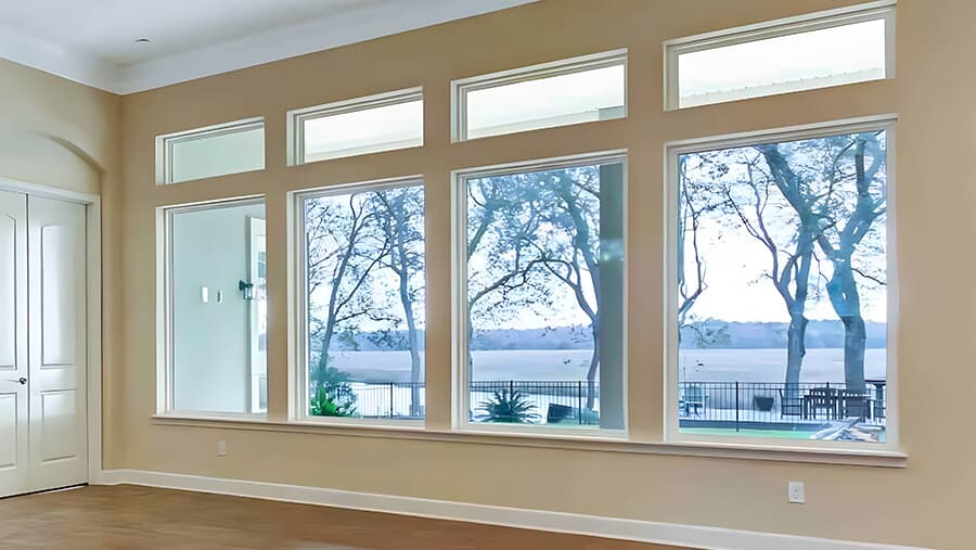 glass picture window