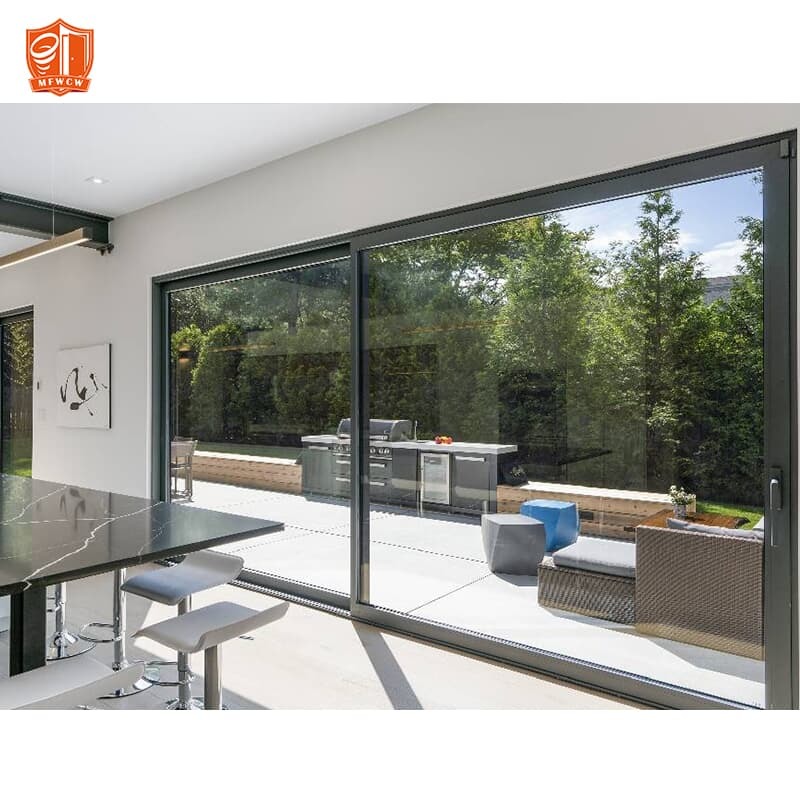 aluminum lift and slide door