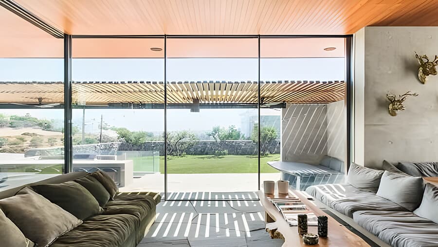 ultra slim sliding door