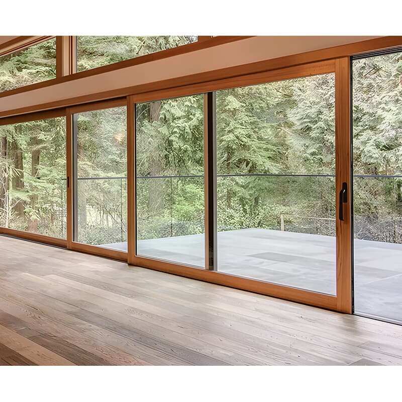 modern aluminum patio lift slide door