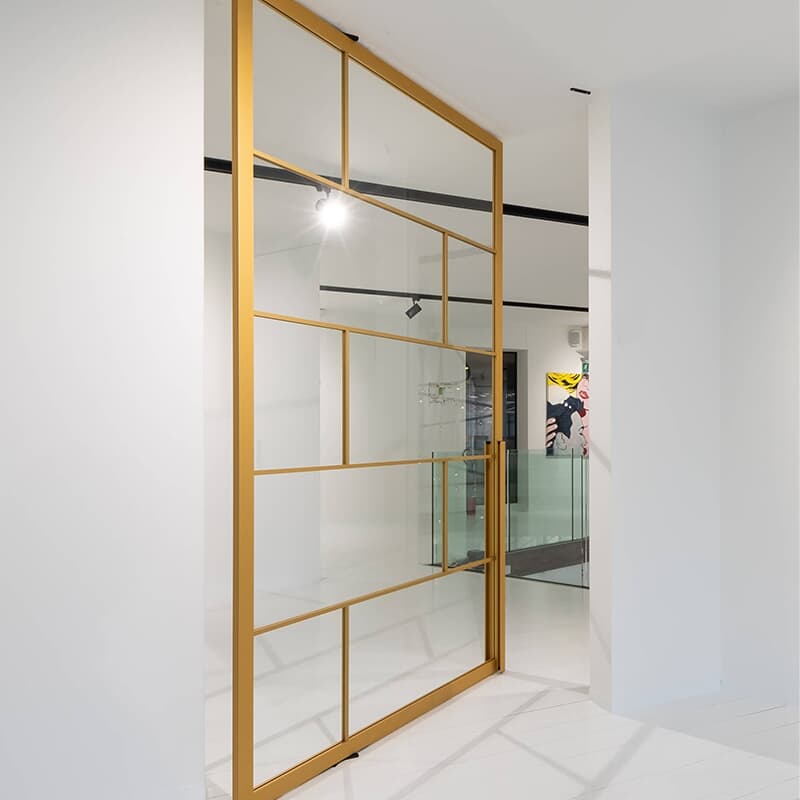 ultra-modern pivot door design