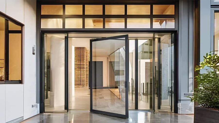 Aluminum Swing Pivot Door