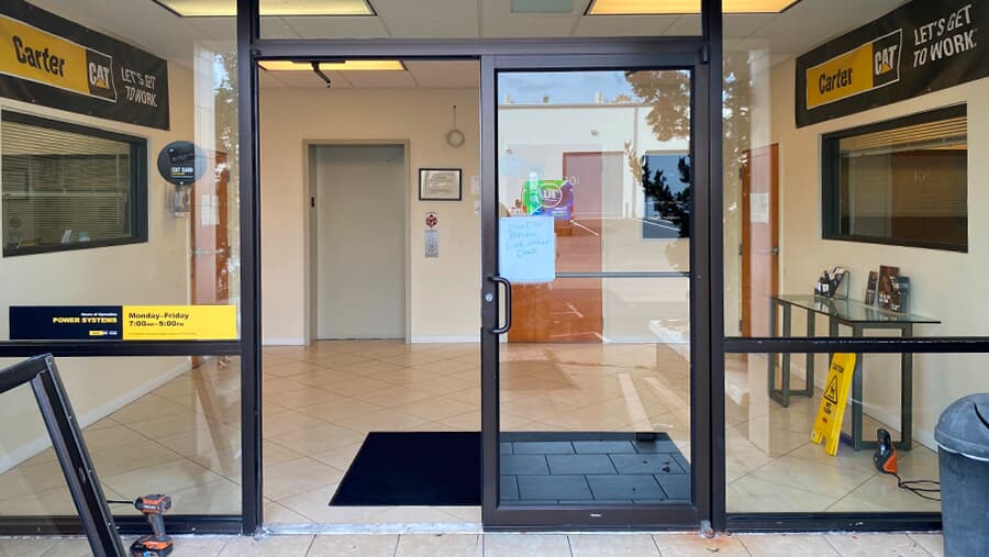 Custom Storefront Door