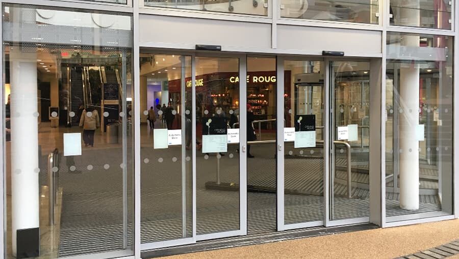 Modern Commercial Door