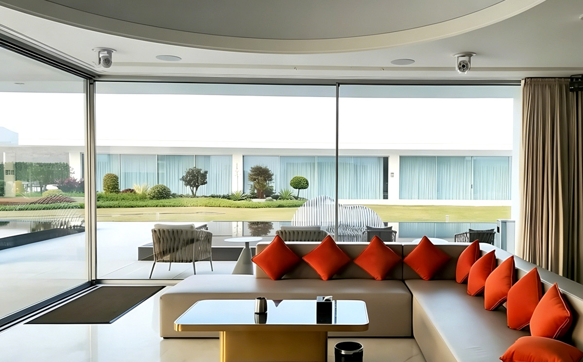 triple track slim sliding door 20mm slim sliding door