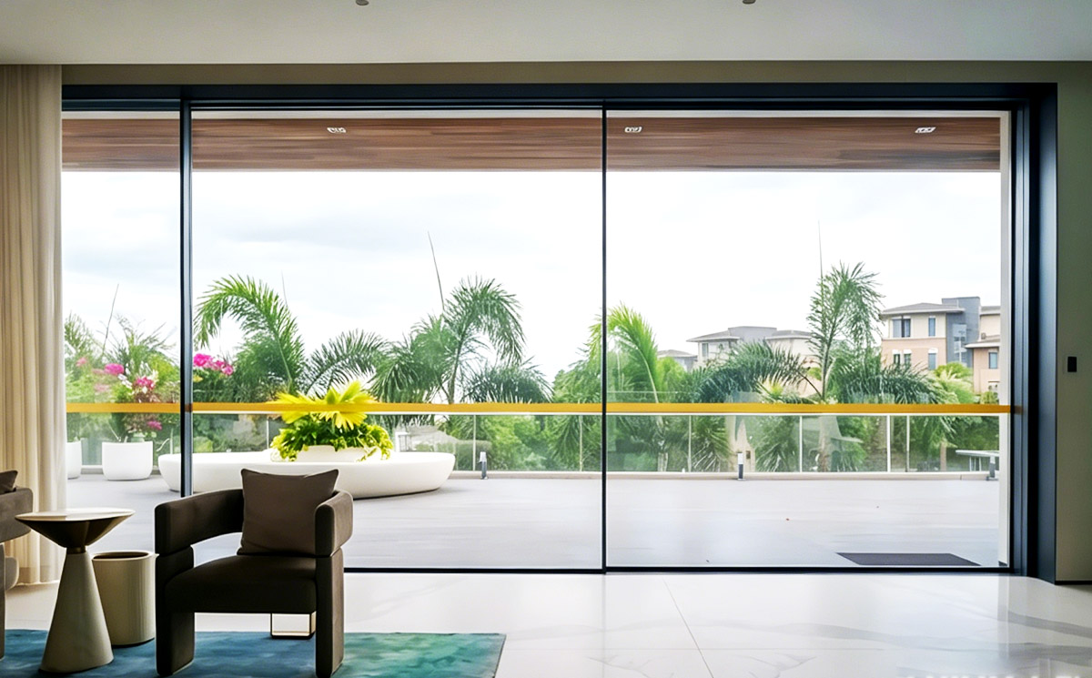 ultra slim sliding door manufacturer narrow frame patio door