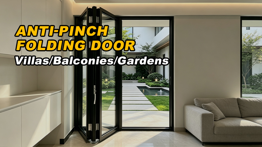 Custom Aluminum Bi-folding Door Manufacturer | Heavy Duty Architectural Glass Folding Doors
